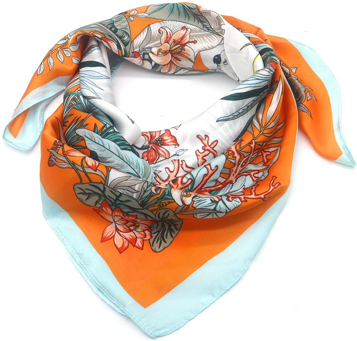 X-I4.1 SCARF815-008 Silk Look Scarf 70x70cm