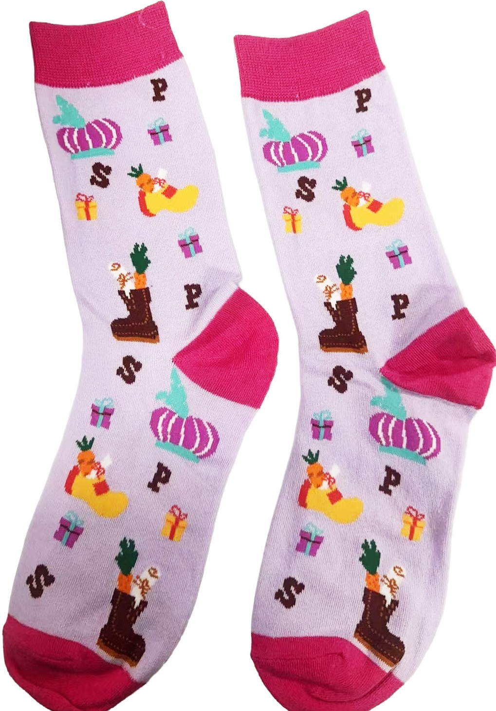 S-H3.1  SS2623-004 Pair of Socks Size 36-43 Sinterklaas