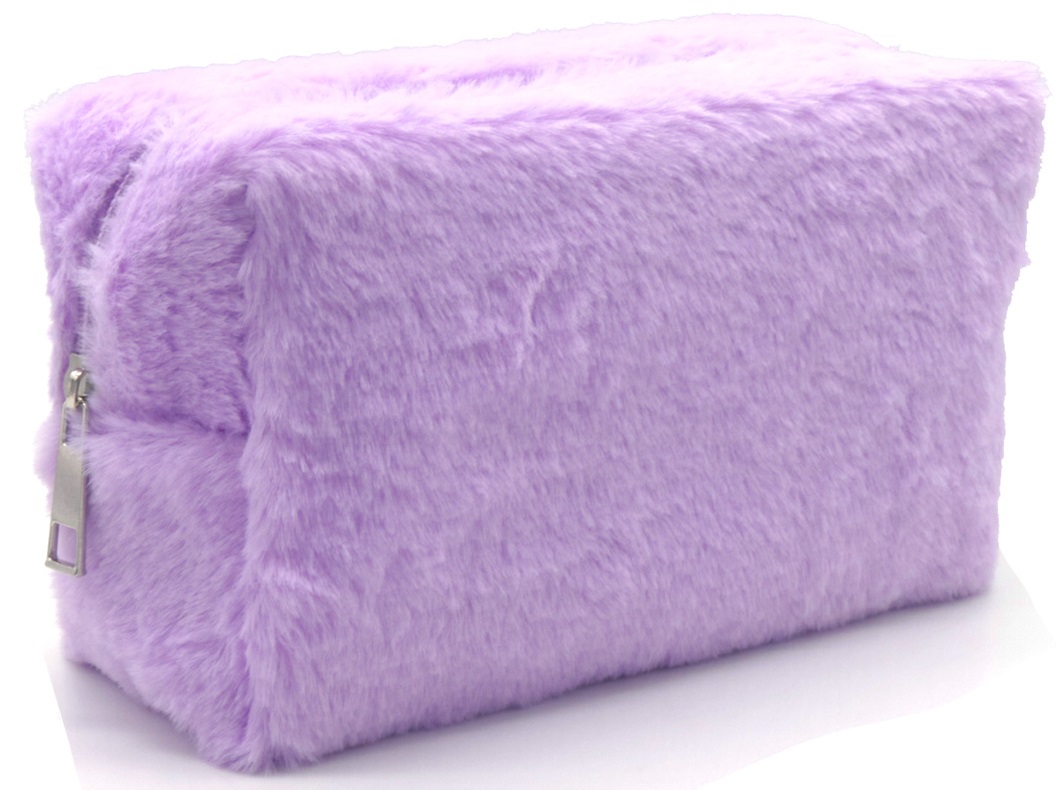 F-D2.2 BAG910-002-3 Make Up Bag Fluffy 18x11x7.5cm