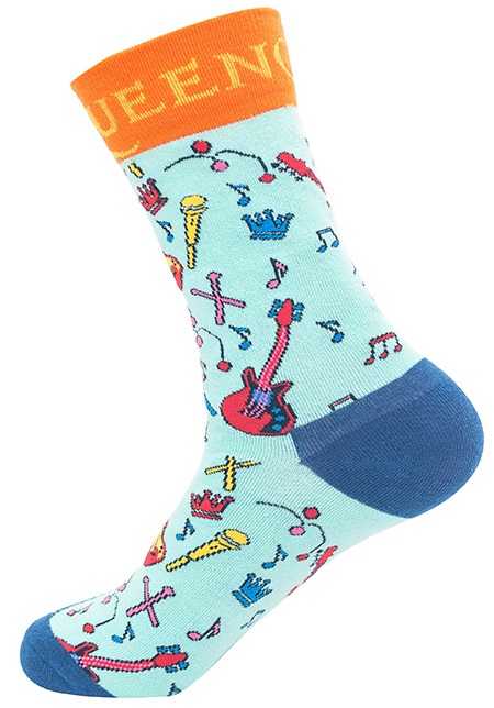 S-E1.1 SOCK2316-0418 Pair of Socks - 38-45 - Guitar