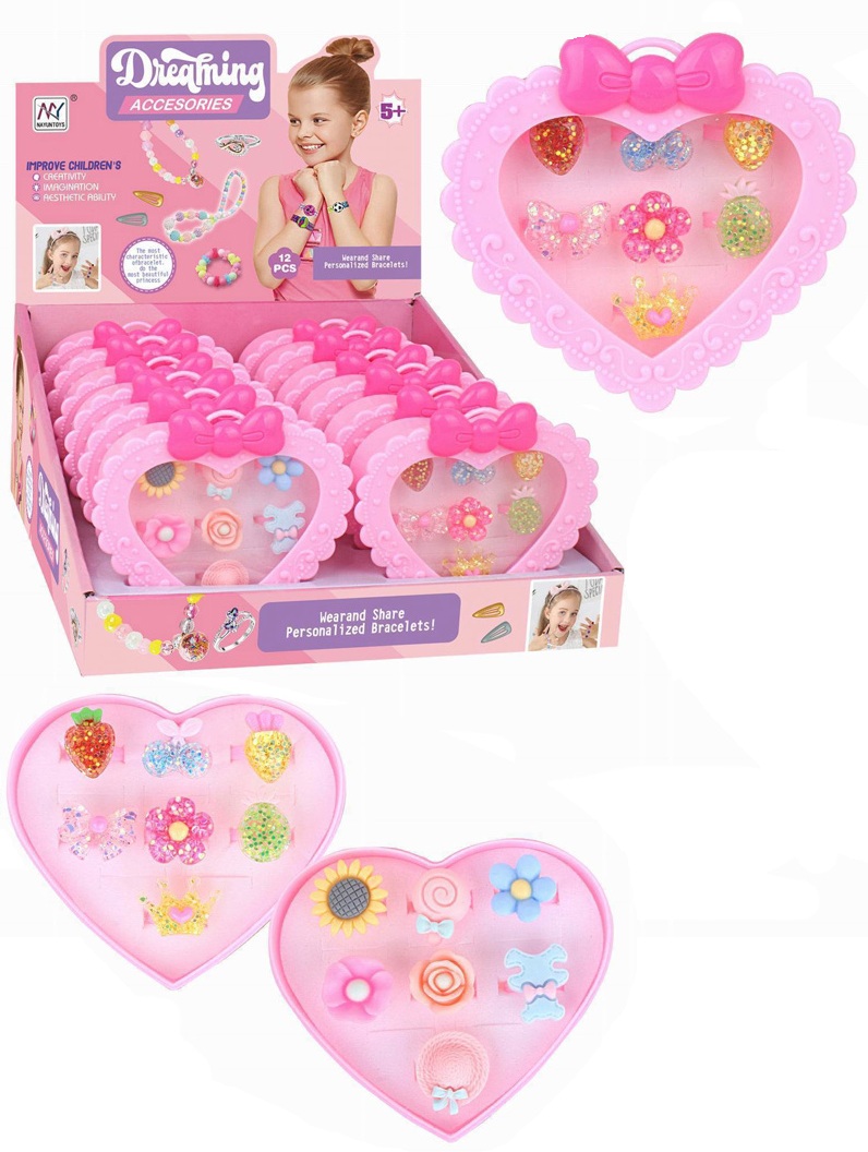 Z-C1.5  WFM987535  Kids Rings 7pcs set - 12pcs