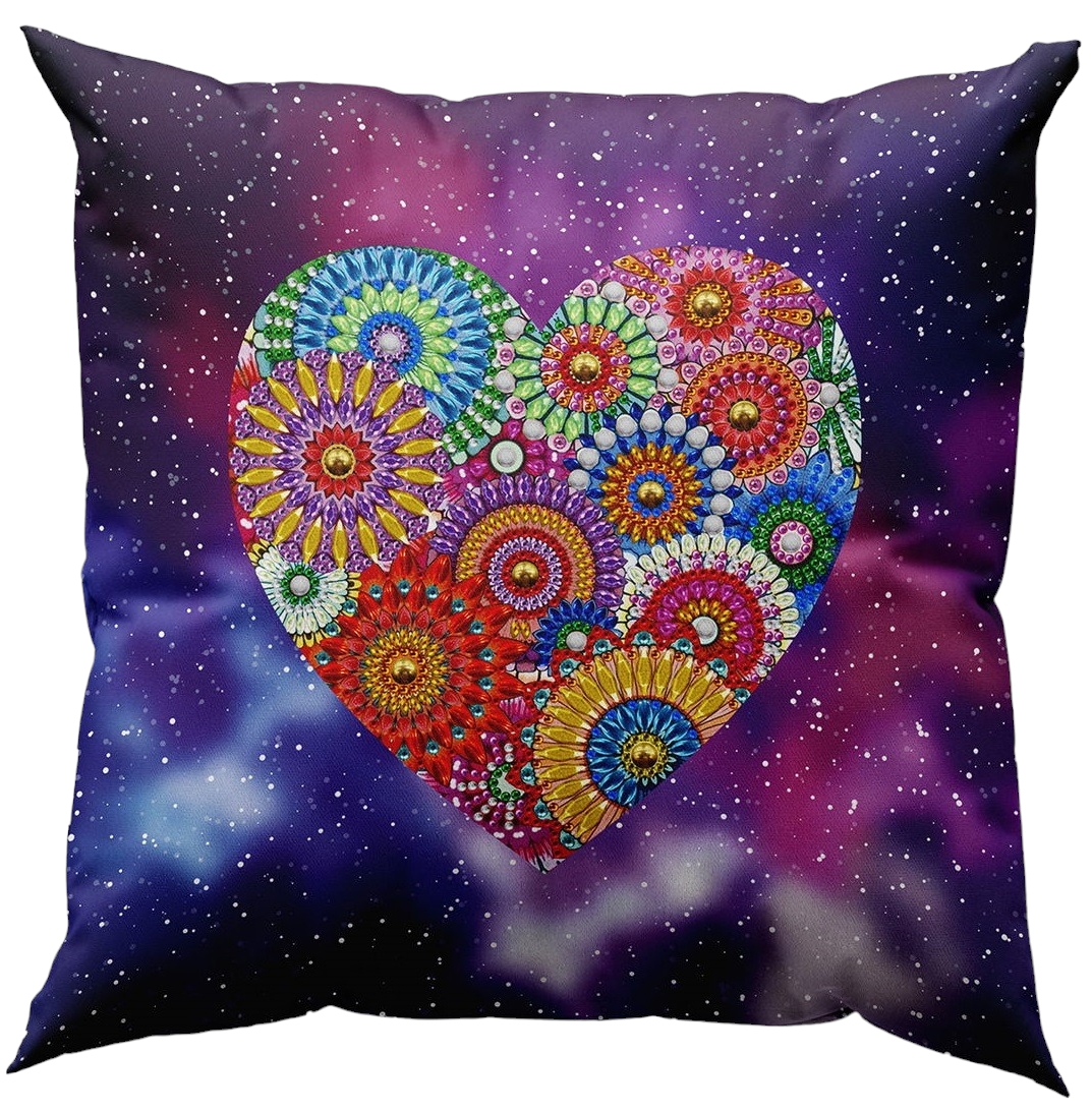E-D26.1 Diamond Painting Cushion 30x30cm