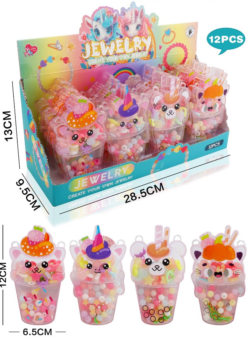 Y-D5.4 WFM741143 DIY Jewelry Making Sets in Display - 12pcs