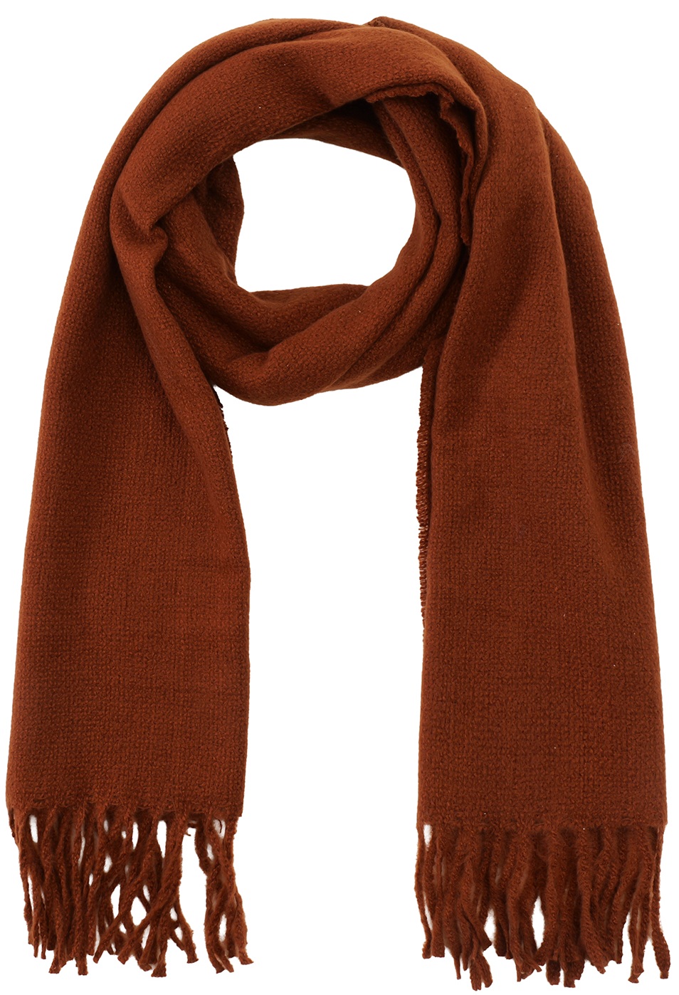 R-M7.2  SCARF405-601-5 Soft Winter Scarf 180x60cm - Copper