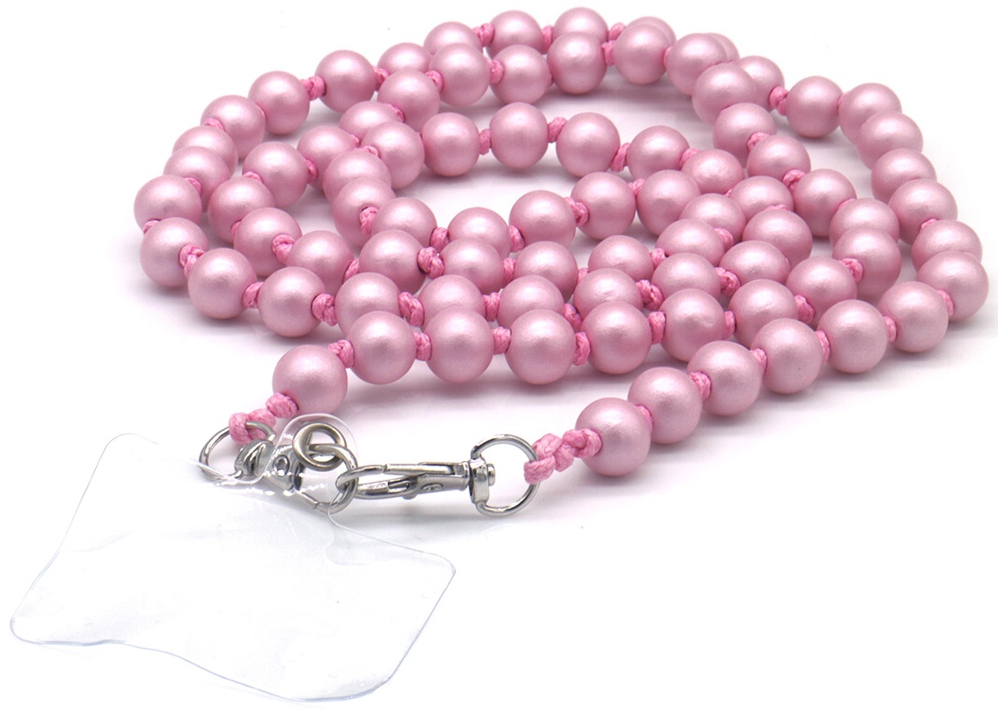 A-C25.1 KEY1026-003-2 Phone Cord Long 110cm Pink