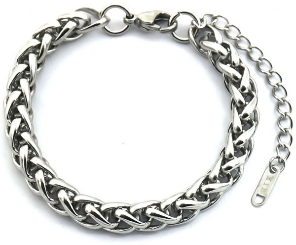 B-C21.2  B064-020S S. Steel Bracelet 7mm