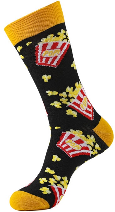 S-K1.1  SOCK2438-064 Pair of Socks Size 38-45 Popcorn S-K1.1  SOCK2438-064 Pair of Socks Size 38-45 Popcorn