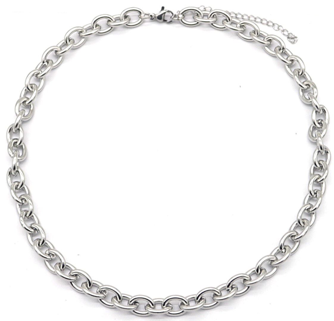 C-D2.1 N031-032S S. Steel Necklace Chain 40- 45cm