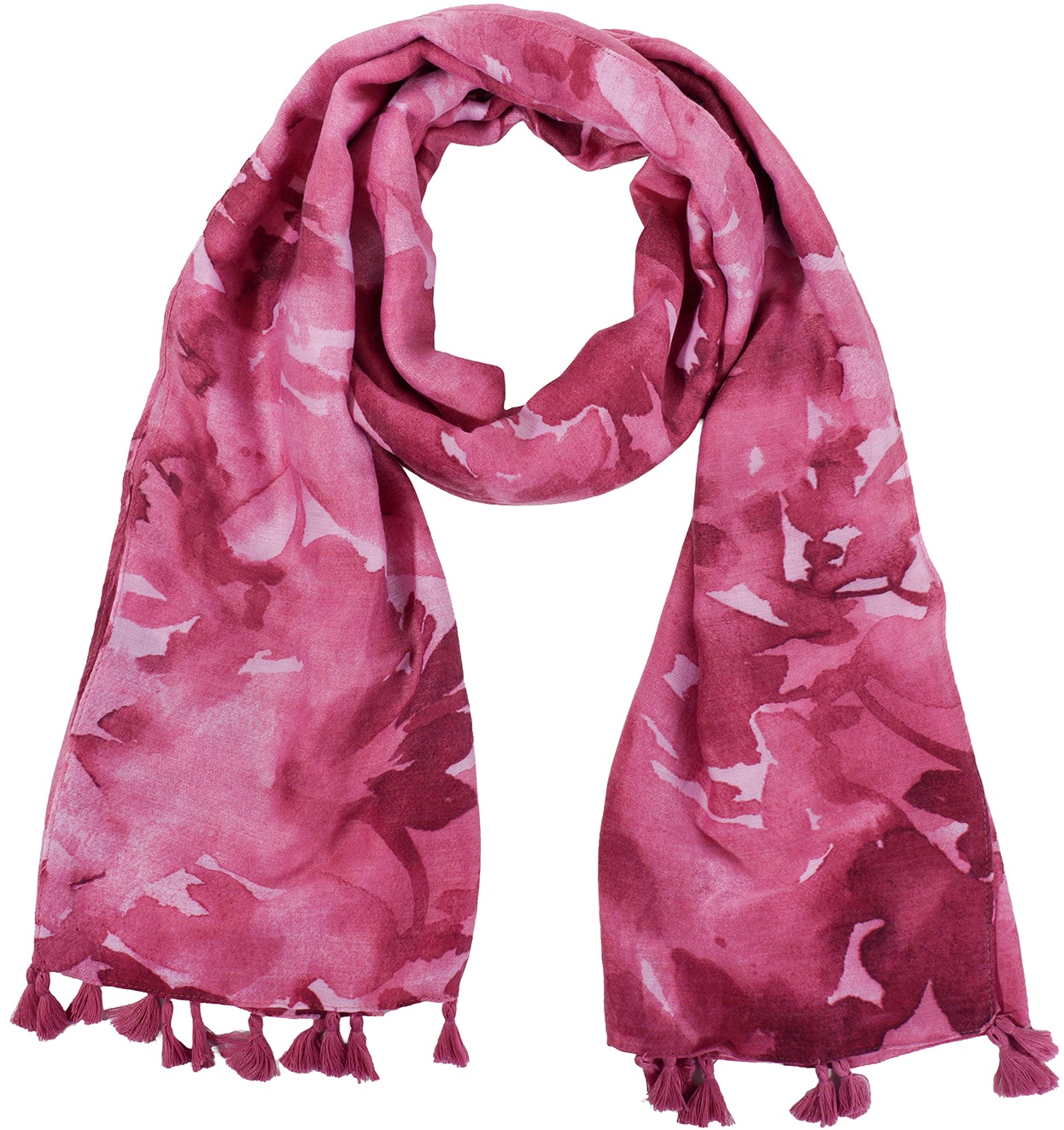 X-H10.1 SCARF1107-001-5 Summer Scarf  Tassels 180x90cm