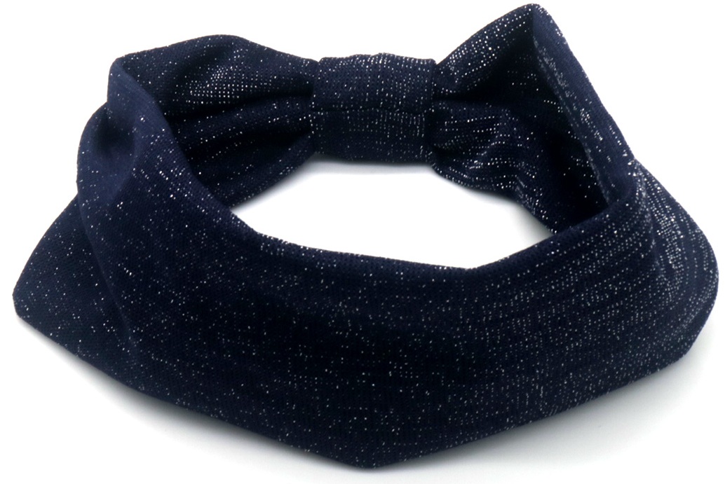 I-D13.1 H1037-002-6 Headband Glitters Blue
