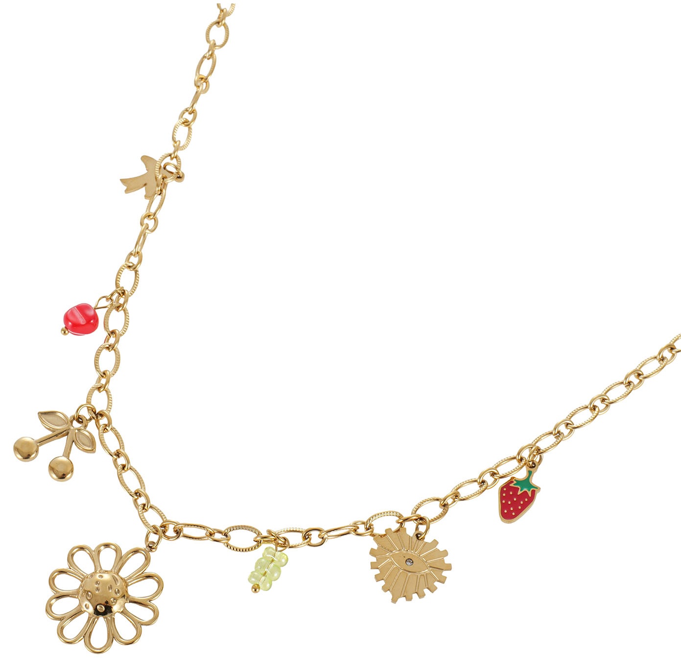 G-B23.2 N1160-032G S. Steel Necklace Charms 40-45cm