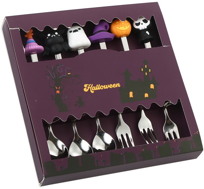 T-D3.2 DC1052-045 Gift Set Cutlery 6pcs- Halloween T-D3.2 DC1052-045 Gift Set Cutlery 6pcs- Halloween