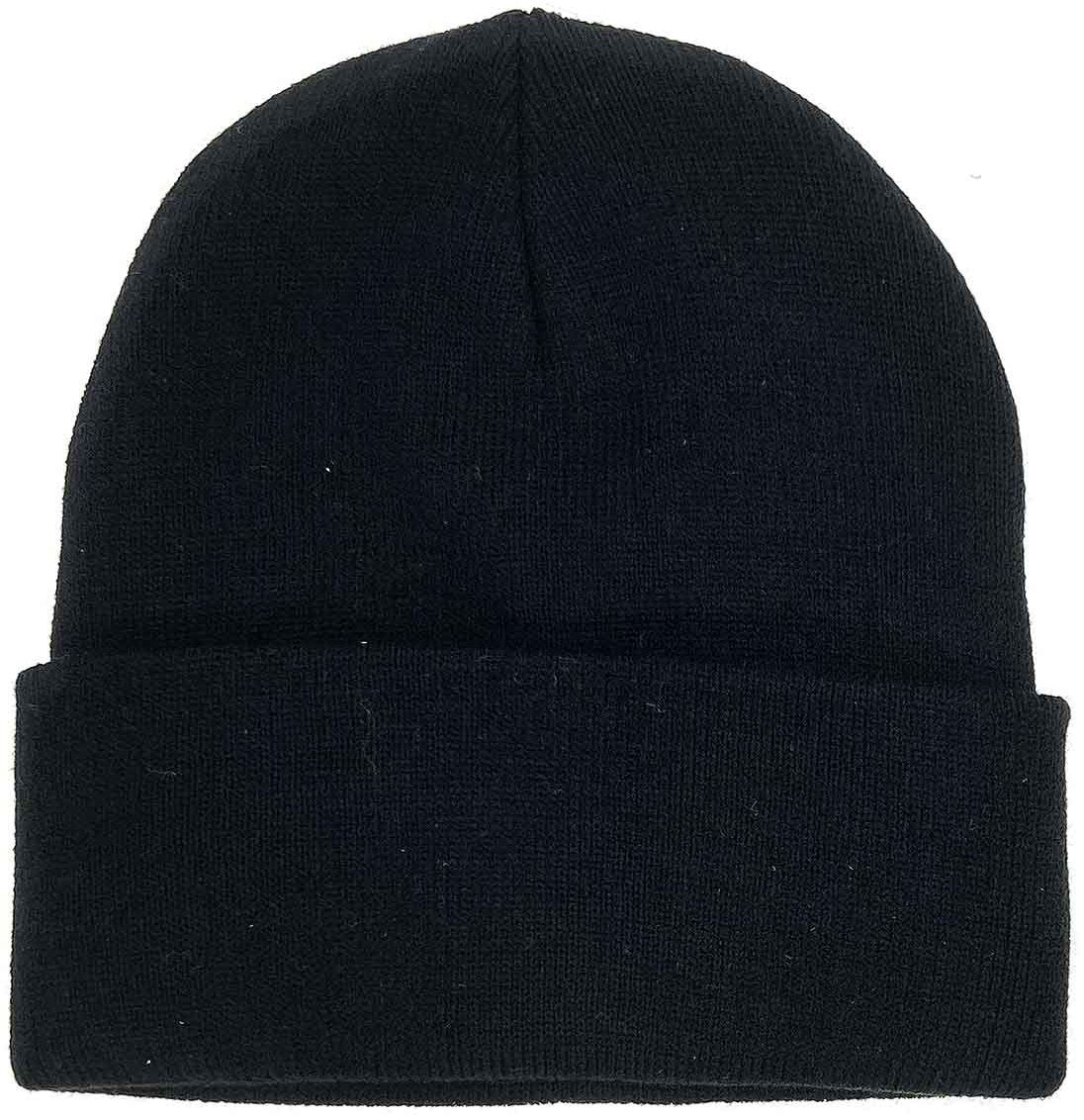 T-A3.2  HAT702-001 No. 15 Winter Beanie Black
