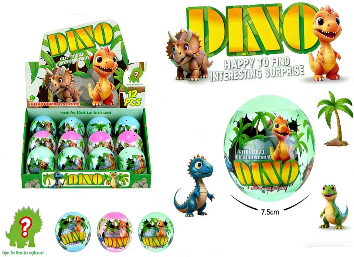 Z-A1.2 WFM745921 Dinosaur Surprise Egg - 12pcs