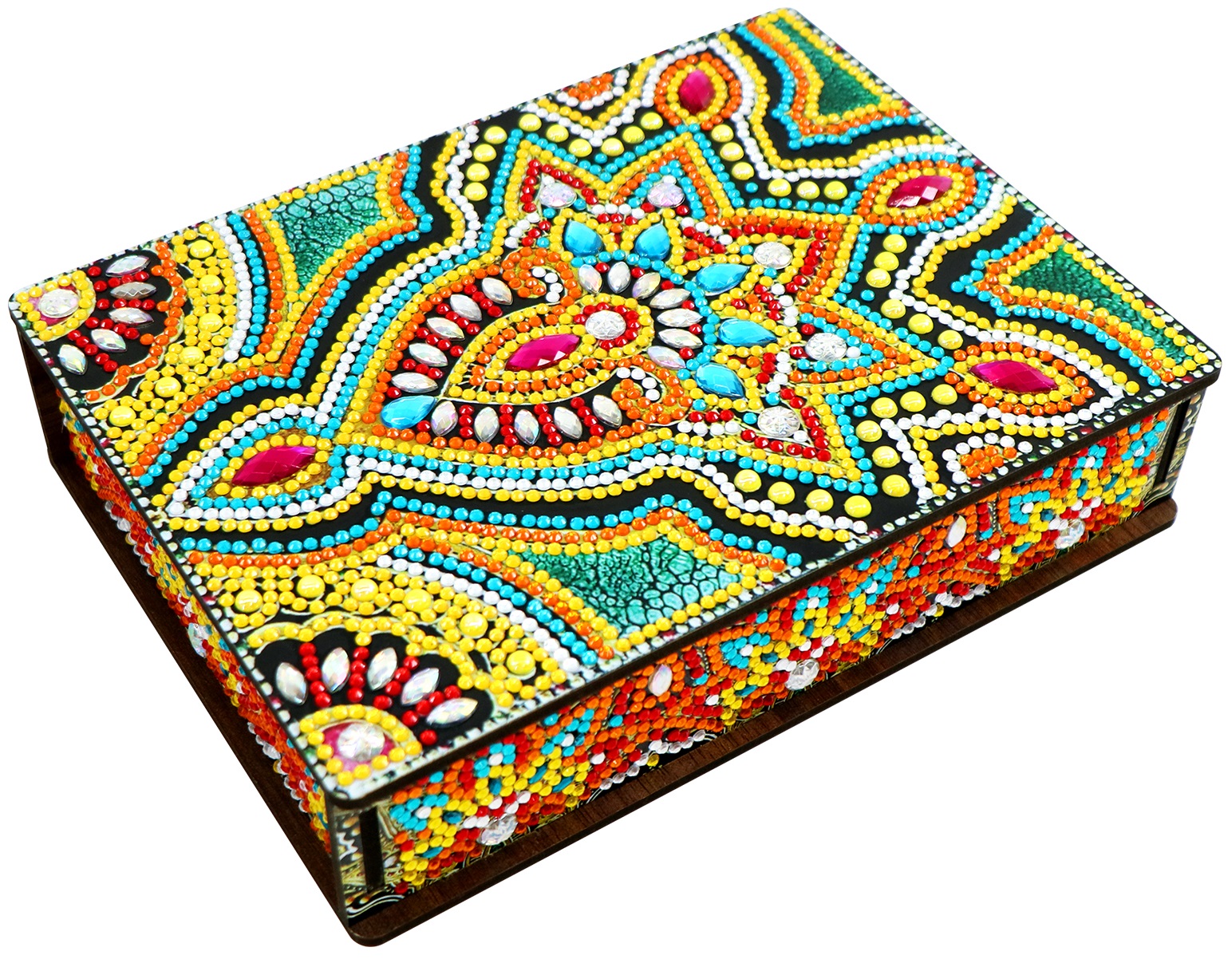 T-F8.2 MH02 Diamond Painting Wooden Box 20x15x4.5cm