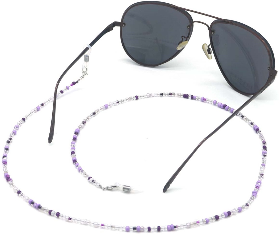 C-C16.3 GL004-001-7 Sunglass Chain Purple