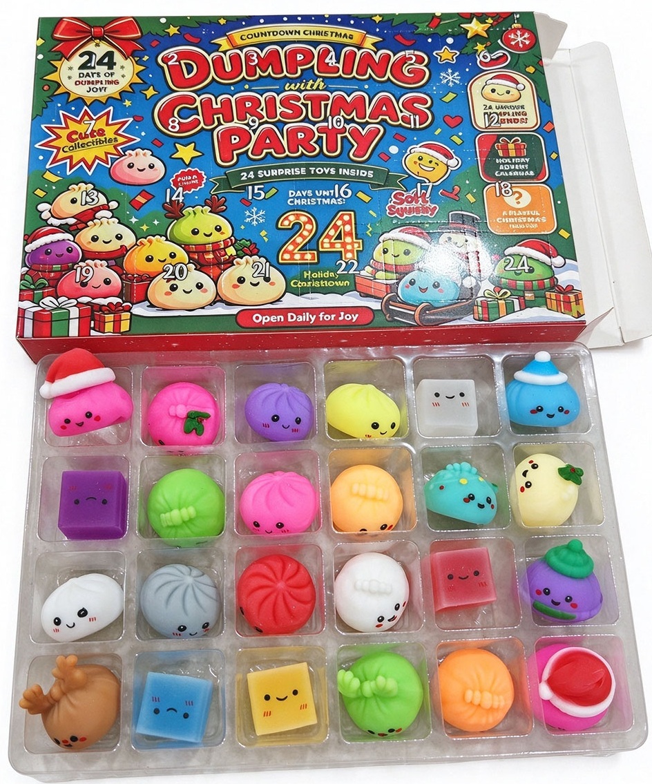 T-P3.1 TOY2610-313 Advent Calendar Christmas Mini Dumplings - 24 days