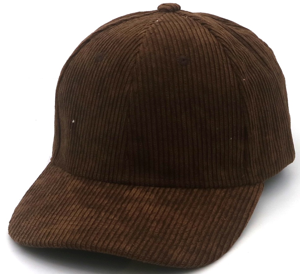 T-N2.1 HAT1105-001-2 Cap Rib Fabric Brown