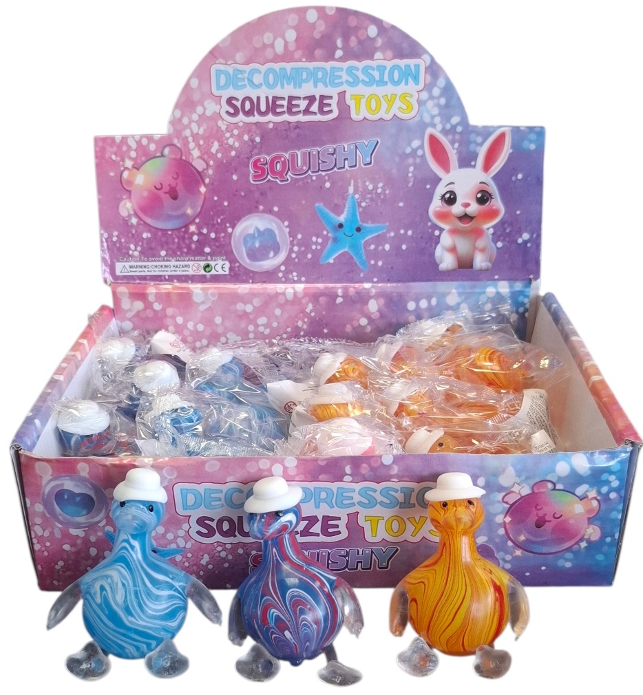 Q-M7.1 TOY948-048 Sugar Squishy Goose 7.5cm - 12pcs