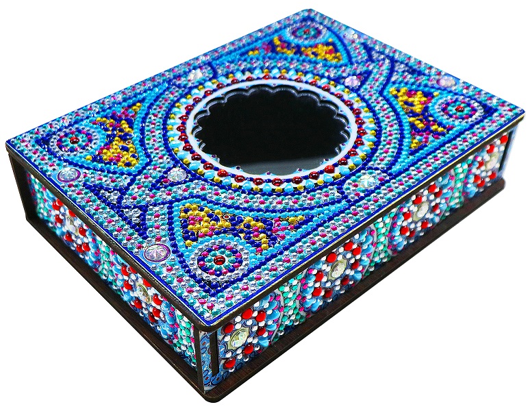 Q-D3.1 MH203 Diamond Painting Wooden Box 20x15x4.5cm