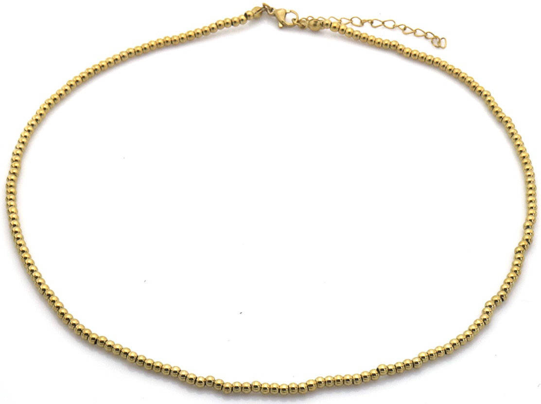 F-A18.5 N100-066G S. Steel Necklace 3mm