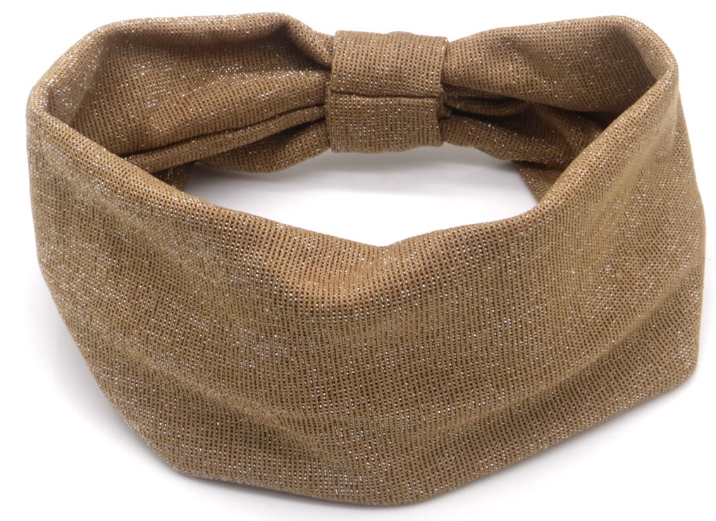 I-F14.1 H1037-002-3 Headband Glitters Brown