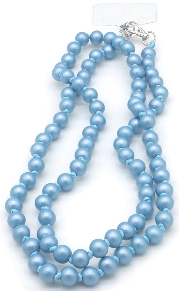 B-D10.1 KEY1026-003-1 Phone Cord Long 110cm Blue