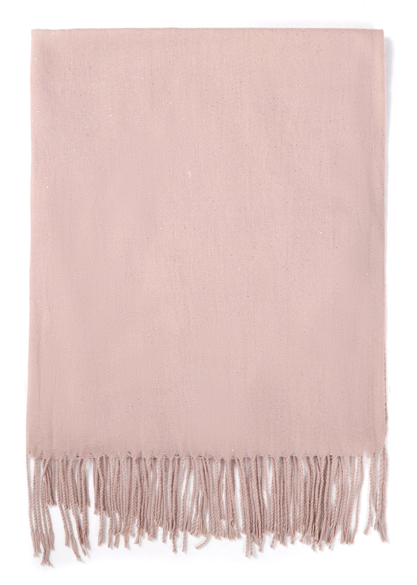 X-B5.1 SCARF408-048B Winter Scarf 180x70cm Beige