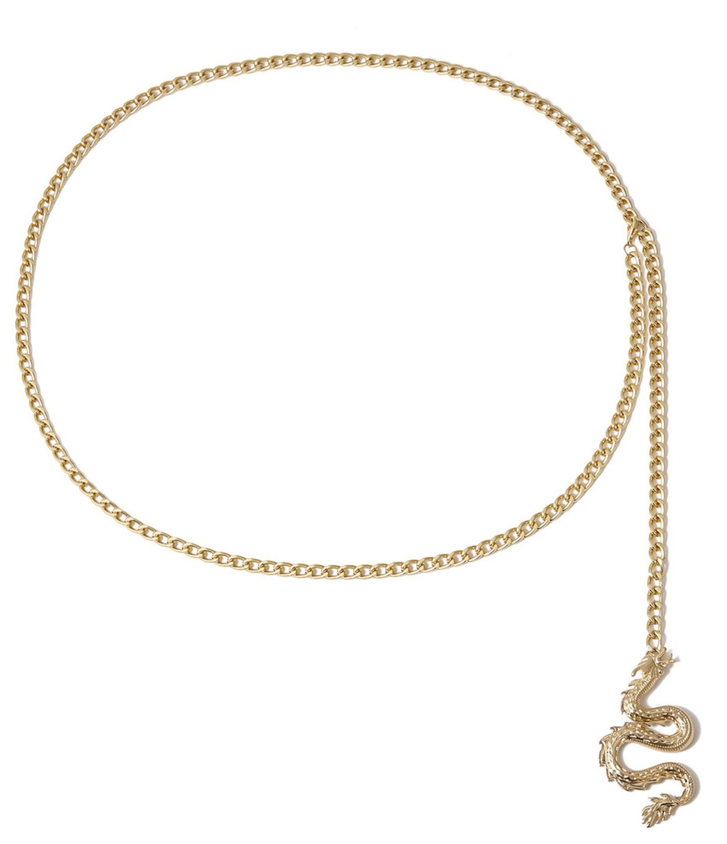 B-A5.4 BELT008-007G Chain Belt Dragon 70 - 100cm B-A5.4 BELT008-007G Chain Belt Dragon 70 - 100cm