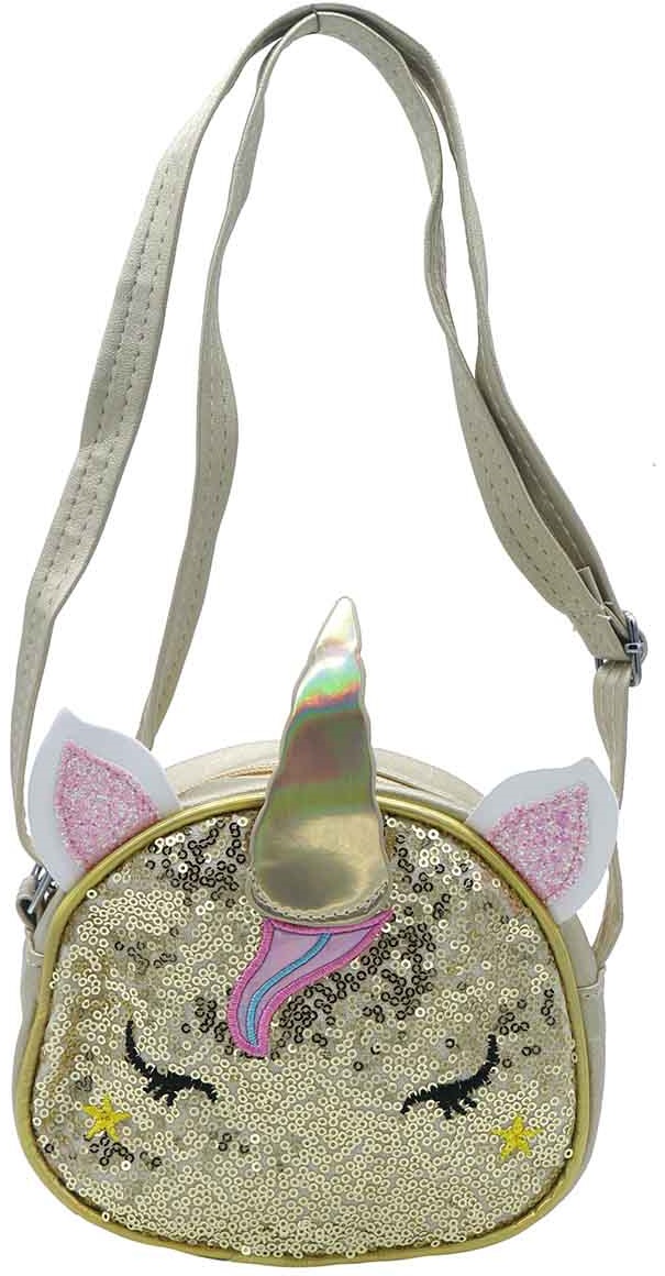 T-D8.2 BAG2403-006-5 PU Bags Unicorn 17x14.5x5cm for Kids