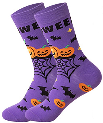S-G3.1  SOCKS2564-020 Pair of Socks Size 38- 45 Halloween