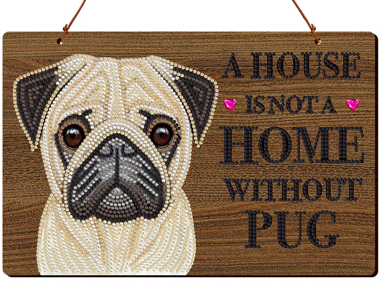 T-N8.2 MBP04 Diamond Painting Wood Board 29x19cm