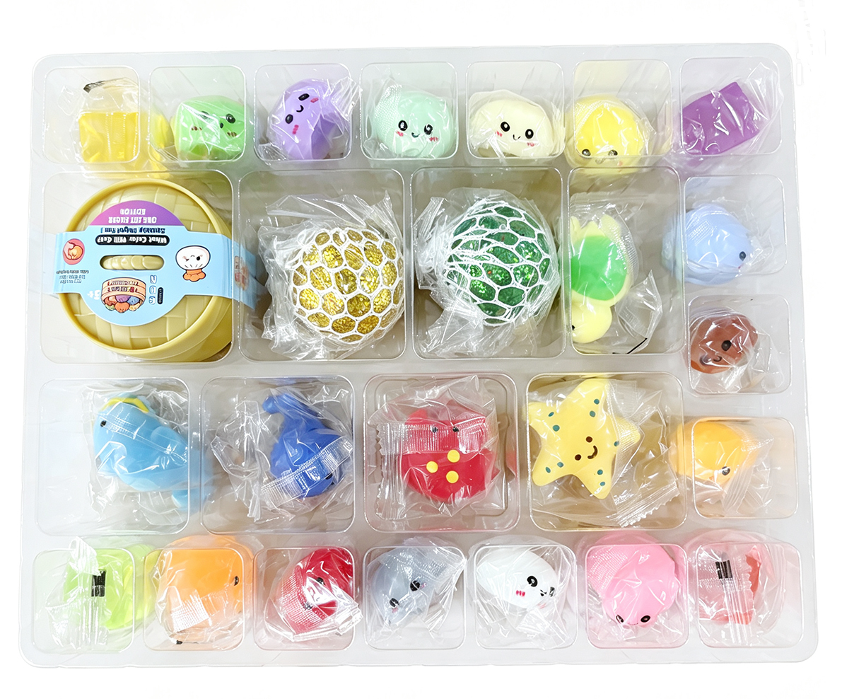 Z-E3.1 TOY2610-094 Squishy Advent Calendar Christmas - 24 Days