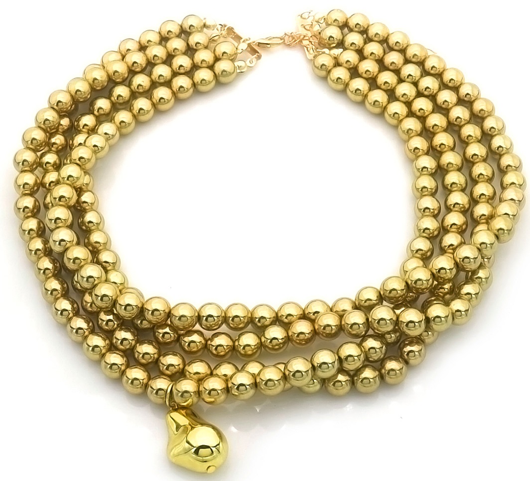 I-A12.1 N2458-021 Necklace Pearls Layered