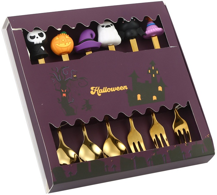 T-F2.2 DC1052-045 Gift Set Cutlery 6pcs- Halloween T-F2.2 DC1052-045 Gift Set Cutlery 6pcs- Halloween
