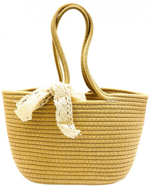 K-E1.2 BAG001-009 Cotton Bag 37x19x11cm Brown