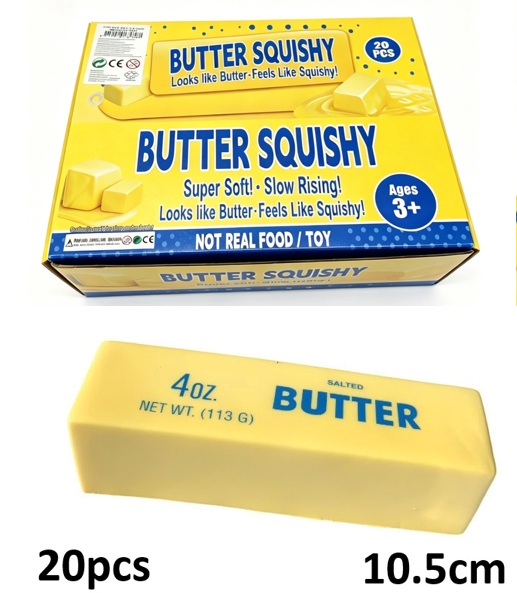 R-E7.2 TOY015-001 Butter Squishy 10.5cm - 20pcs