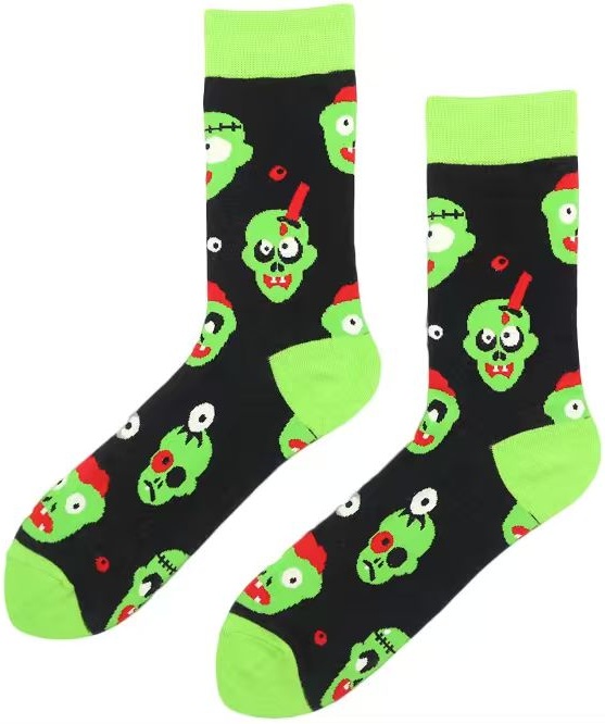 S-G4.1 SOCKS2564-008 Pair of Socks Size 38- 45 Halloween