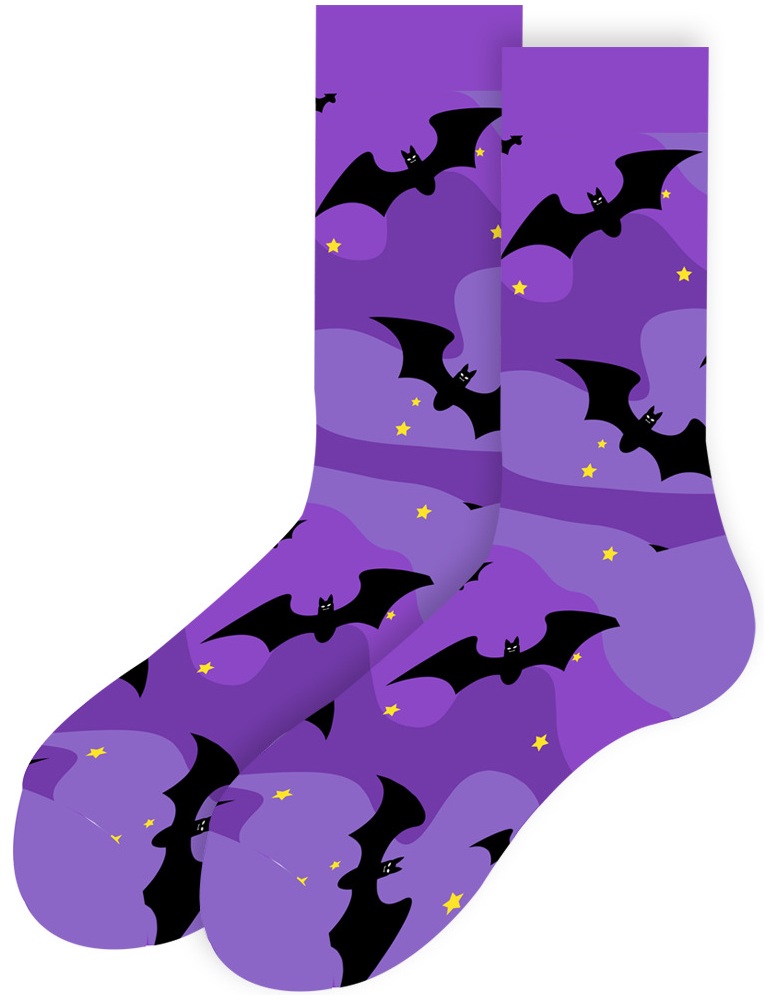 S-F4.2 SOCKS2564-001 Pair of Socks Size 38- 45 Halloween