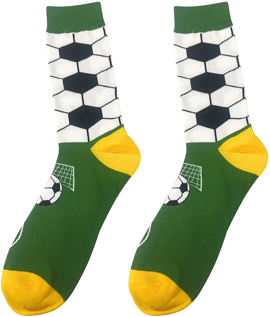 S-H6.3  SOCKS2607-029 Pair of Socks Size 38-45 Football