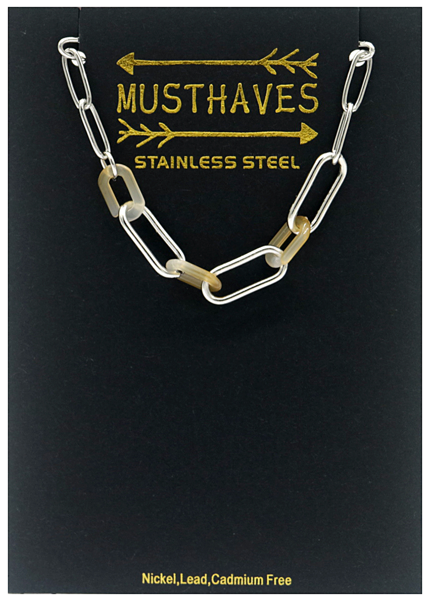 D-B5.2 B031-038S S. Steel Chain Bracelet 16-20cm