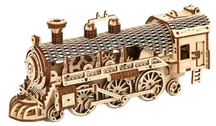 R-L8.2 TOY1153-006 Wooden 3D Puzzle -Train 361pcs