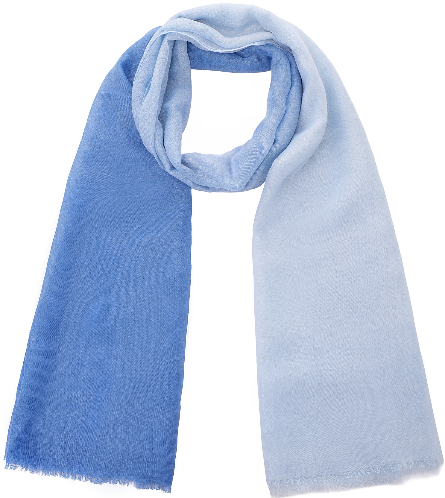 X-G9.2 SCARF1109-004-4 Summer Scarf 180x90cm Blue