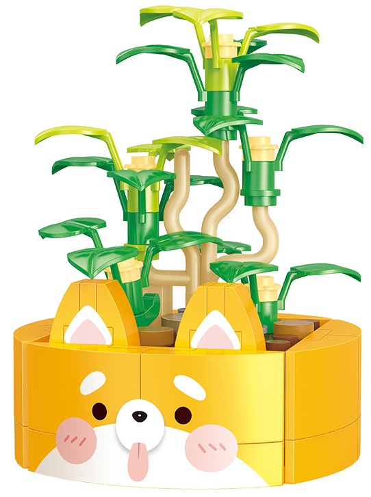 Y-C3.5 21179 Building Blocks Potted Flowers - 12pcs in Display