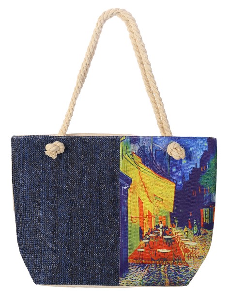 Q-A1.2 BAG420-045A Beach Bag Painting 50x35cm