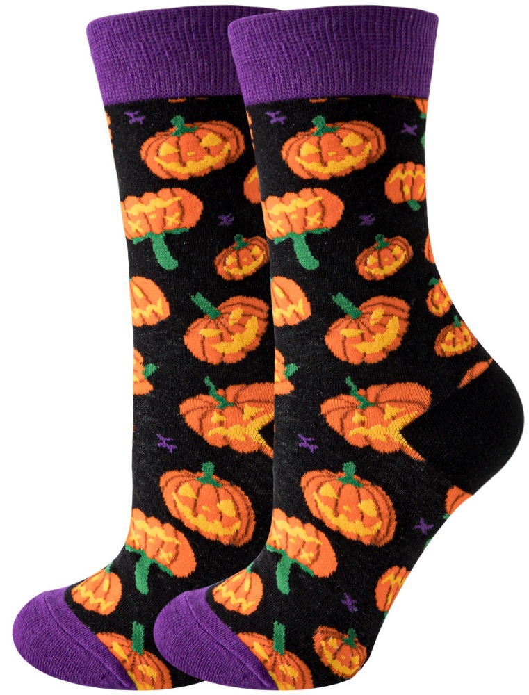 S-H4.3  SOCKS2564-012 Pair of Socks Size 38- 45 Halloween