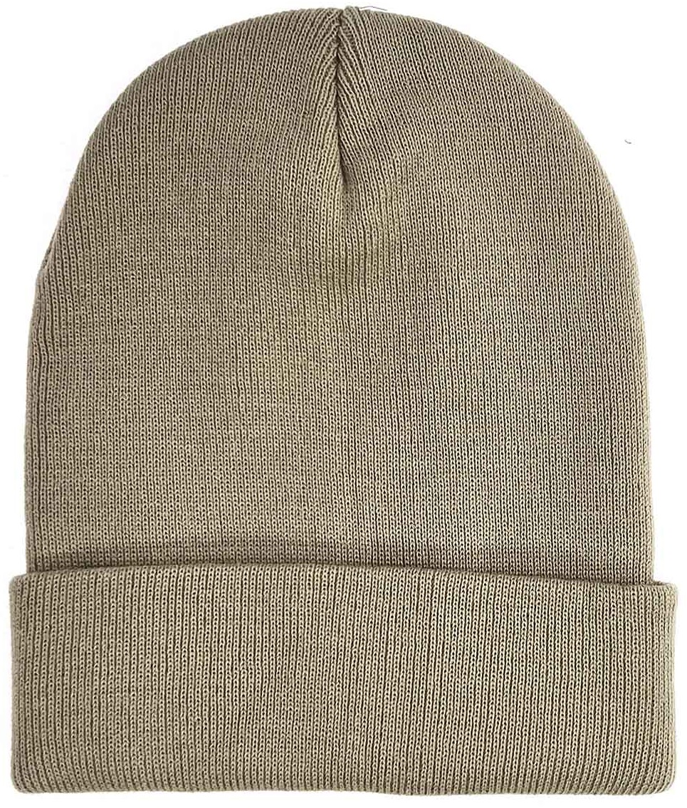T-I2.2 HAT702-001 No. 5 Winter Beanie Brown