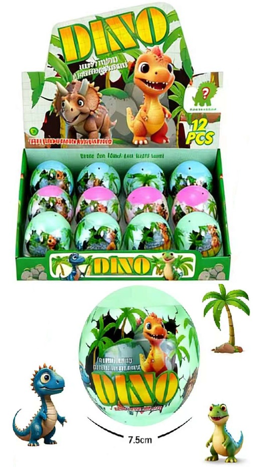 Z-A1.2 WFM745921 Dinosaur Surprise Egg - 12pcs