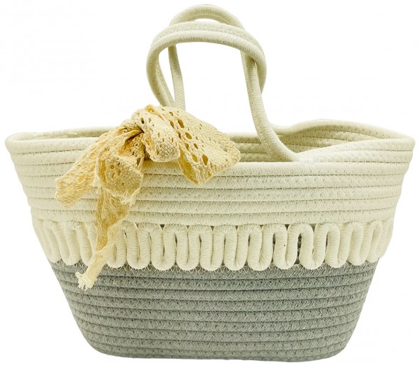 Y-A5.5  BAG001-005 Cotton Bag 38x22x11cm Grey