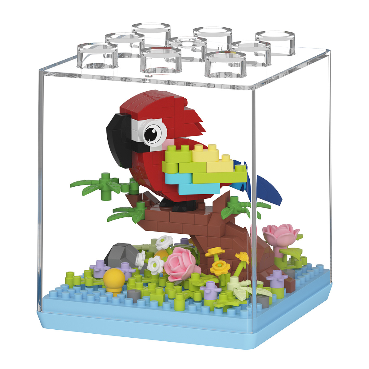 Z-A1.4 S27 Mini Building Blocks Parrots in Display - 6 pcs Z-A1.4 S27 Mini Building Blocks Parrots in Display - 6 pcs